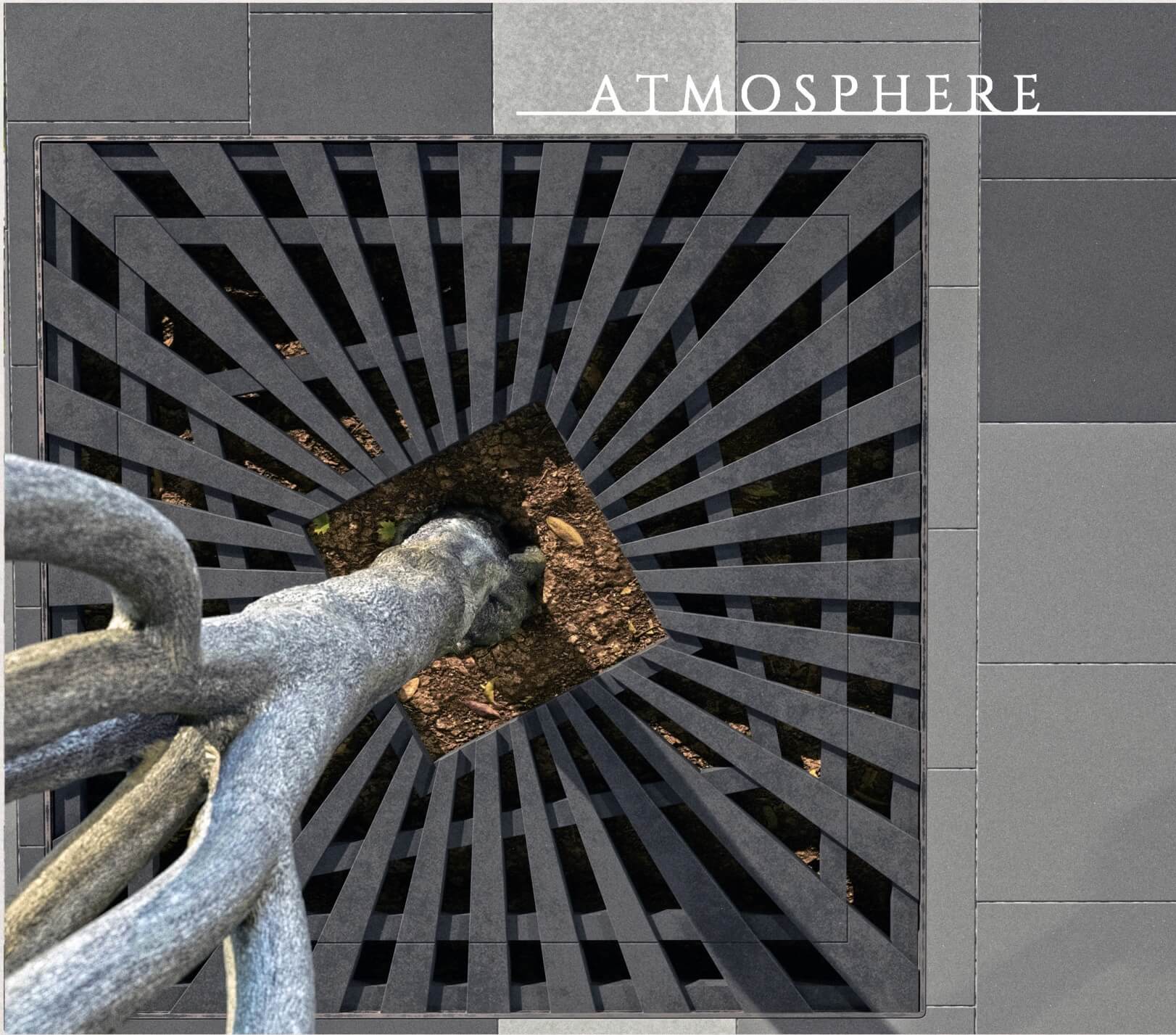 Приствольная решетка для дерева ZKING ATMOSPHERE 1.2х1.2м Черная в Вельске фото