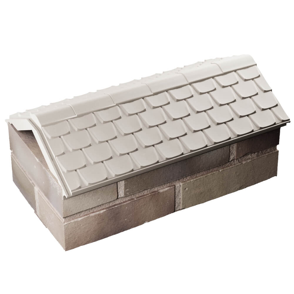 Парапет Zking Эльбрус Бежевый с посадкой на 1 кирпич (255мм) в Вельске фото