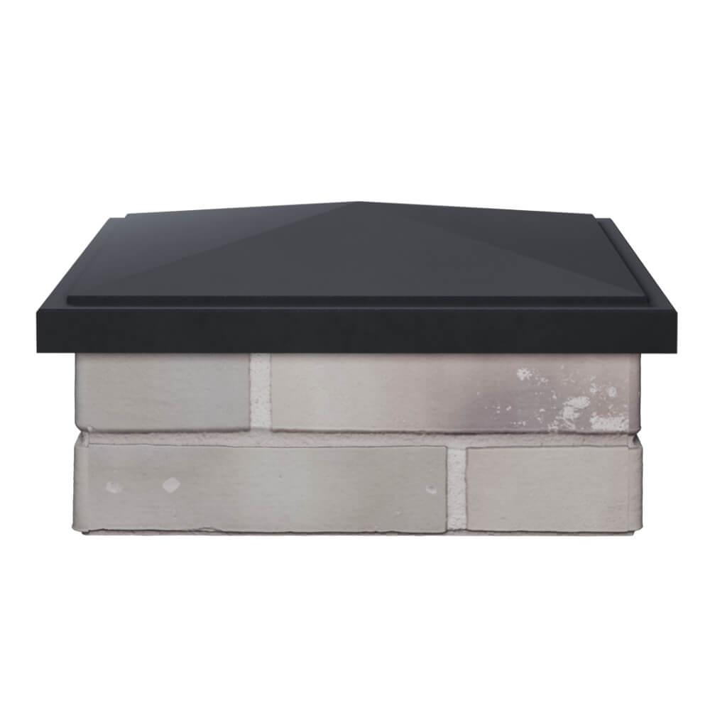 Колпак Zking БонаМоно Серый на столб 1.5х1.5 кирпича (385х385, 400х400мм) Вельск фото