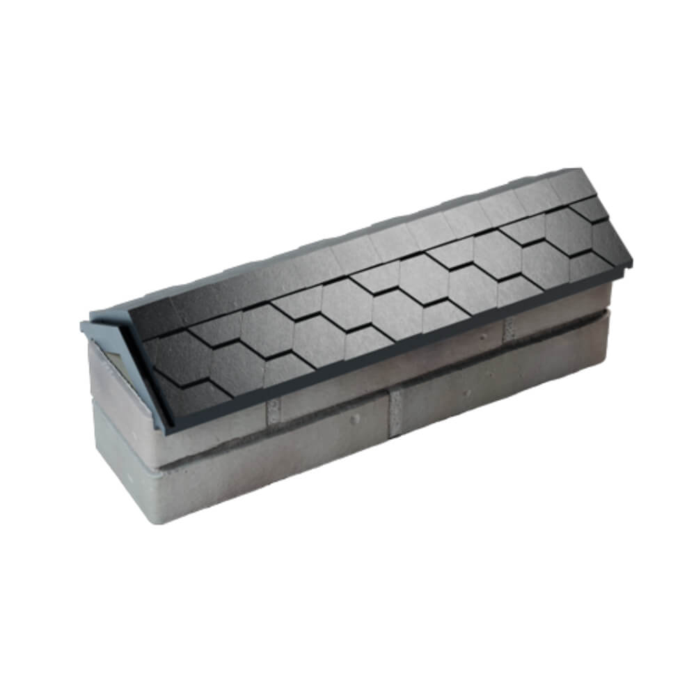 Парапет Zking Эверест Черный с посадкой на 0.5 кирпича (130мм) в Вельске фото