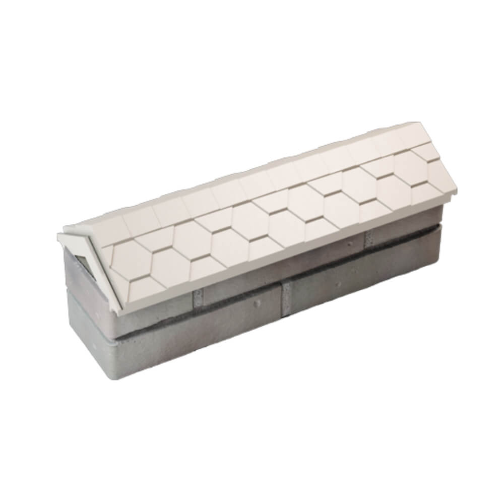 Парапет Zking Эверест Бежевый с посадкой на 0.5 кирпича (130мм) в Вельске фото