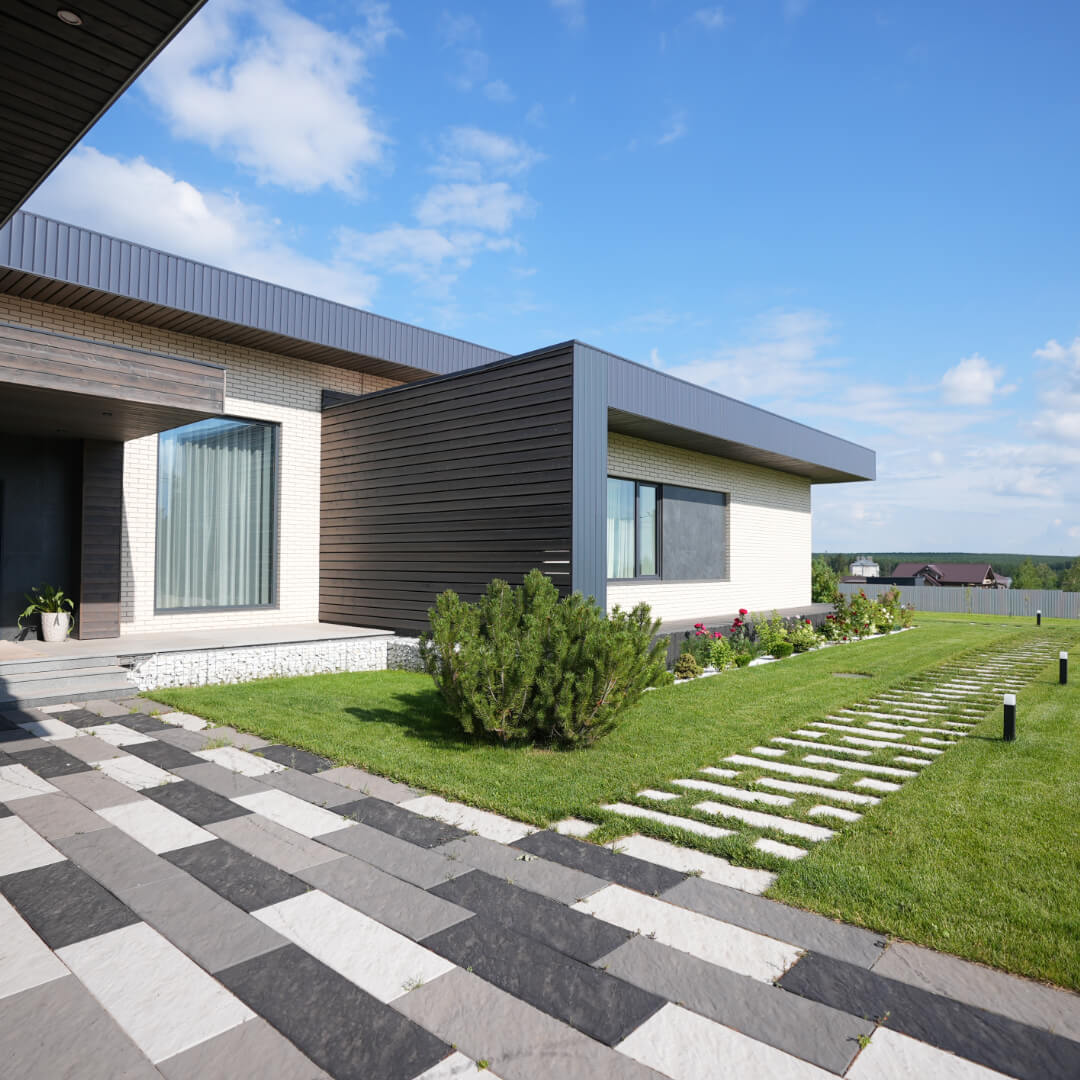 Шаговая плита STONE Светлая Галька 990х330х55мм в Вельске фото