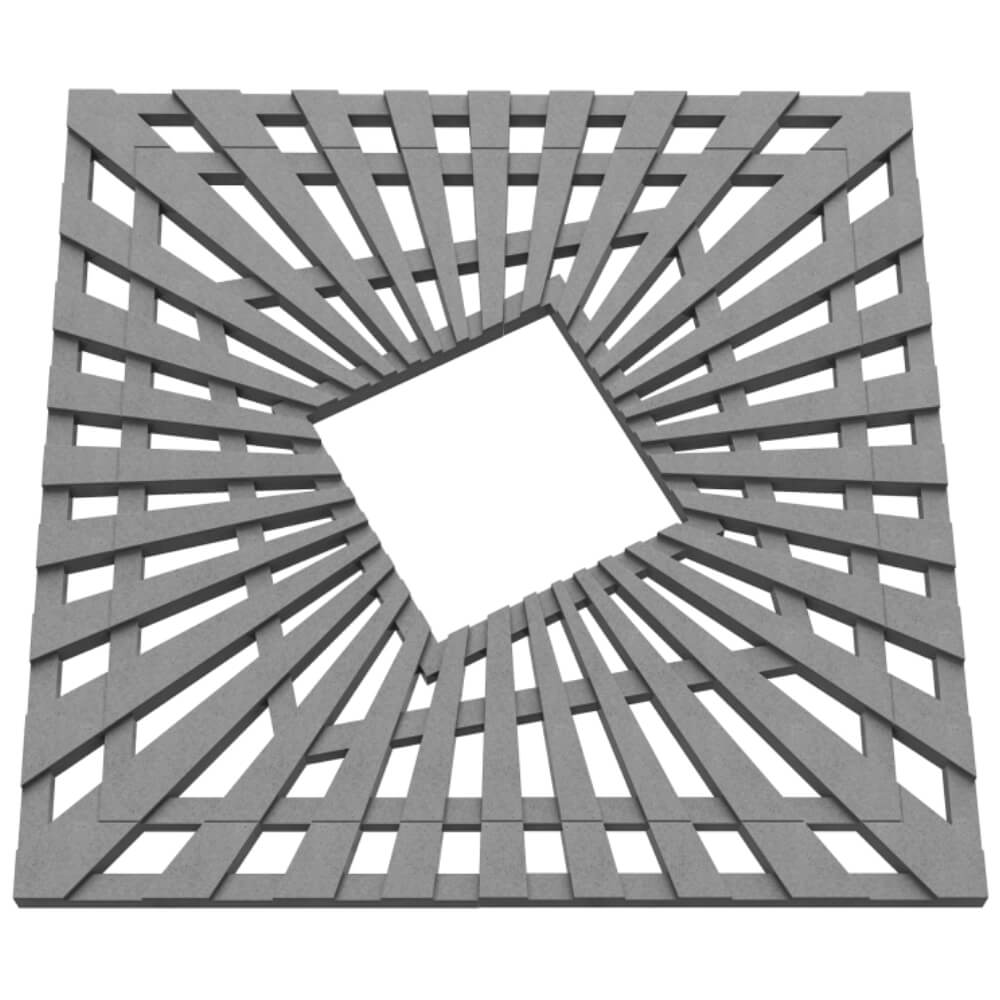 Приствольная решетка для дерева ZKING ATMOSPHERE 1.2х1.2м Серая в Вельске фото