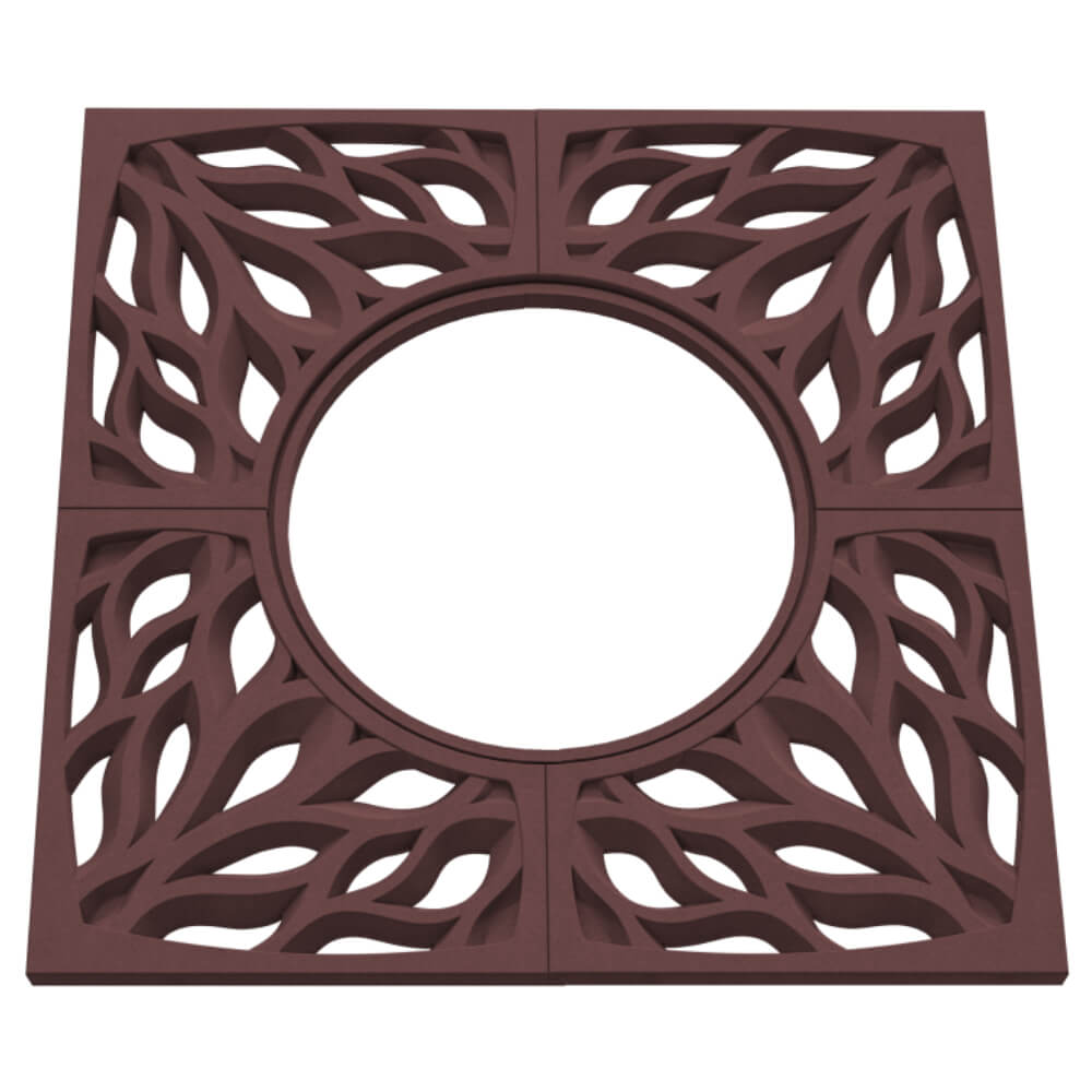 Приствольная решетка для дерева ZKING CRUST 1.2х1.2м Коричневая в Вельске фото