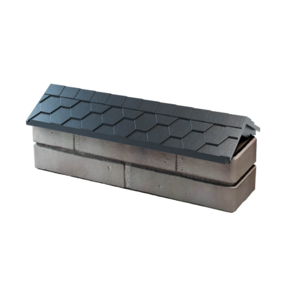 Парапет Zking Эверест Серый с посадкой на 0.5 кирпича (130мм) в Вельске фото