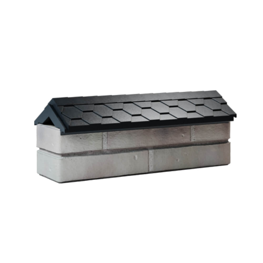 Парапет Zking Эверест Черный с посадкой на 0.5 кирпича (130мм) Вельск фото