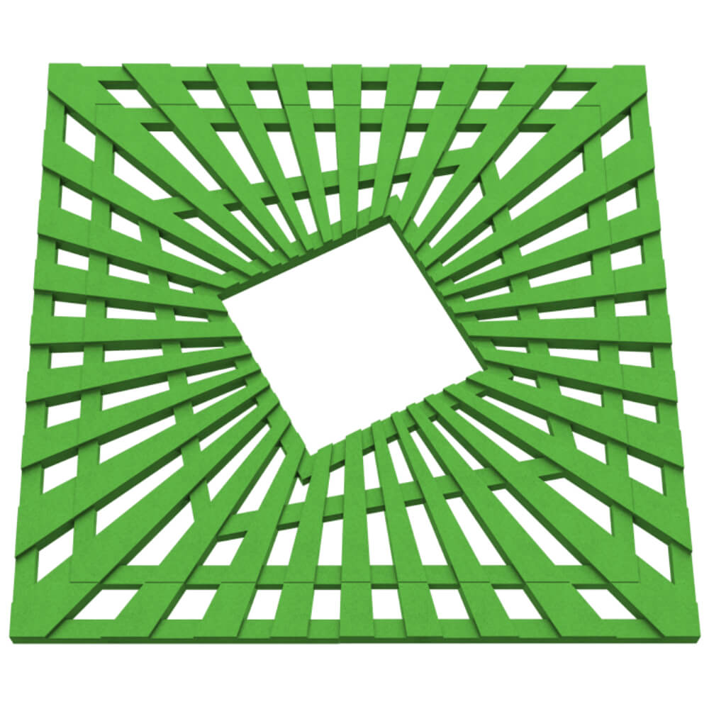 Приствольная решетка для дерева ZKING ATMOSPHERE 1.2х1.2м Зеленая в Вельске фото