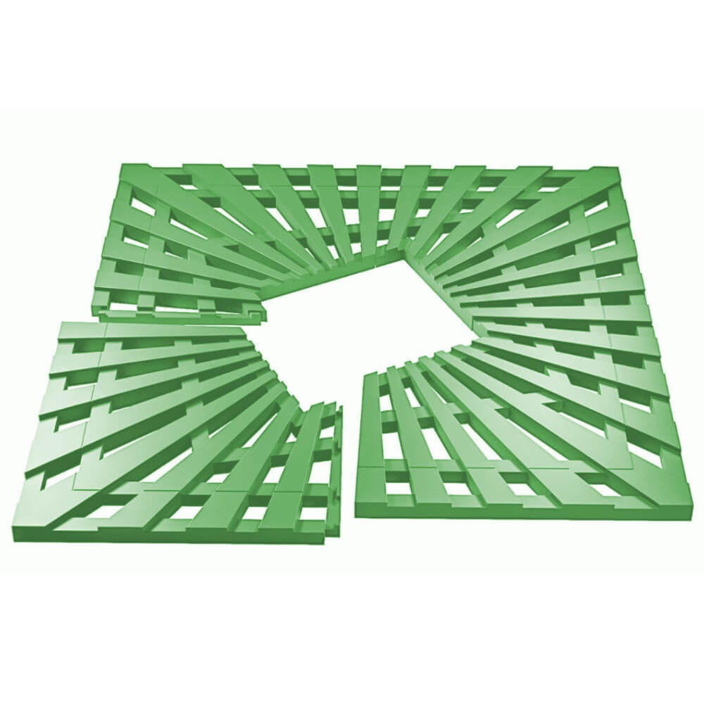 Приствольная решетка для дерева ZKING ATMOSPHERE 1.2х1.2м Зеленая в Вельске фото