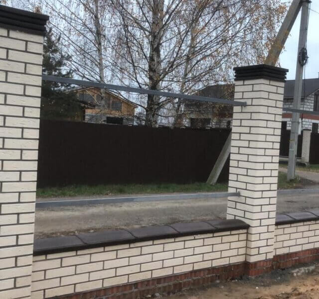 Колпак Zking Бона ХайТек Коричневый на столб 1.5х1.5 кирпича (385х385мм) в Вельске фото