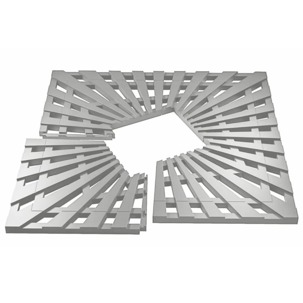 Приствольная решетка для дерева ZKING ATMOSPHERE 1.2х1.2м Бежевая в Вельске фото