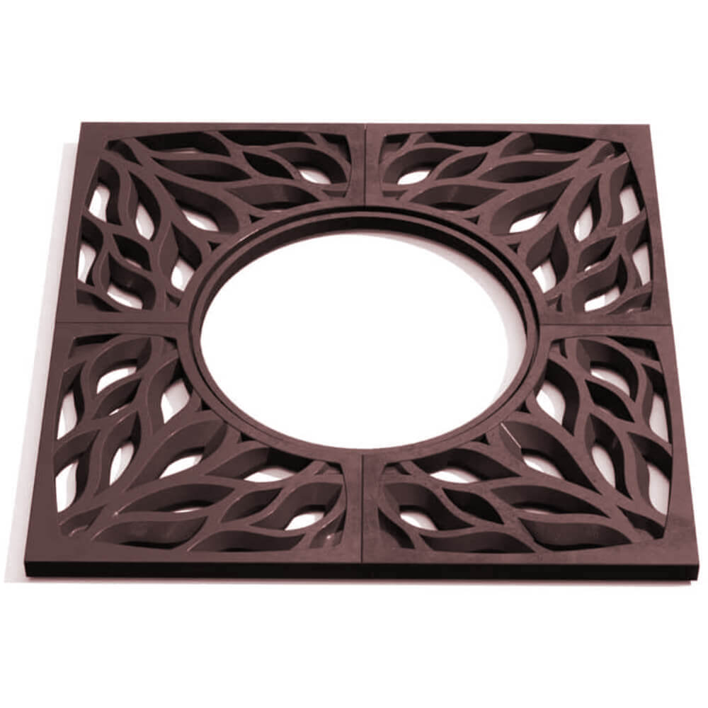 Приствольная решетка для дерева ZKING CRUST 1.2х1.2м Коричневая Вельск фото