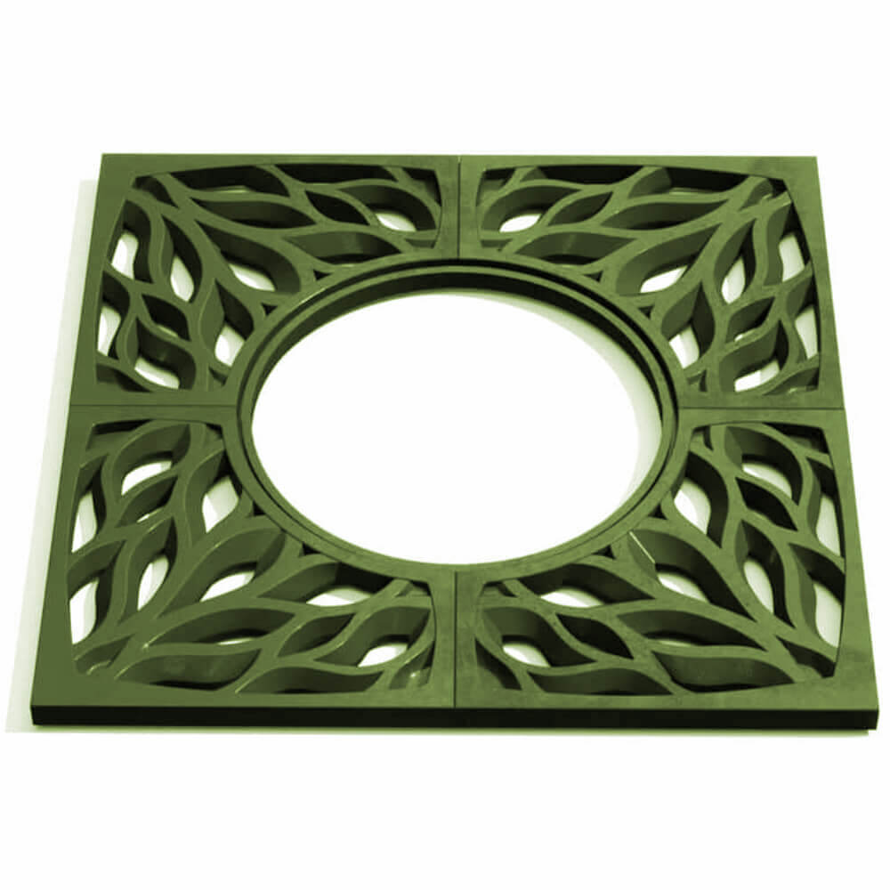 Приствольная решетка для дерева ZKING CRUST 1.2х1.2м Зеленая Вельск фото