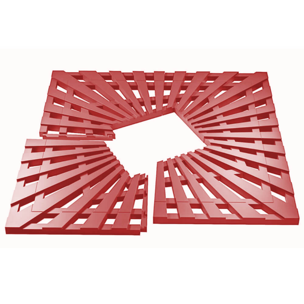 Приствольная решетка для дерева ZKING ATMOSPHERE 1.2х1.2м Красная в Вельске фото