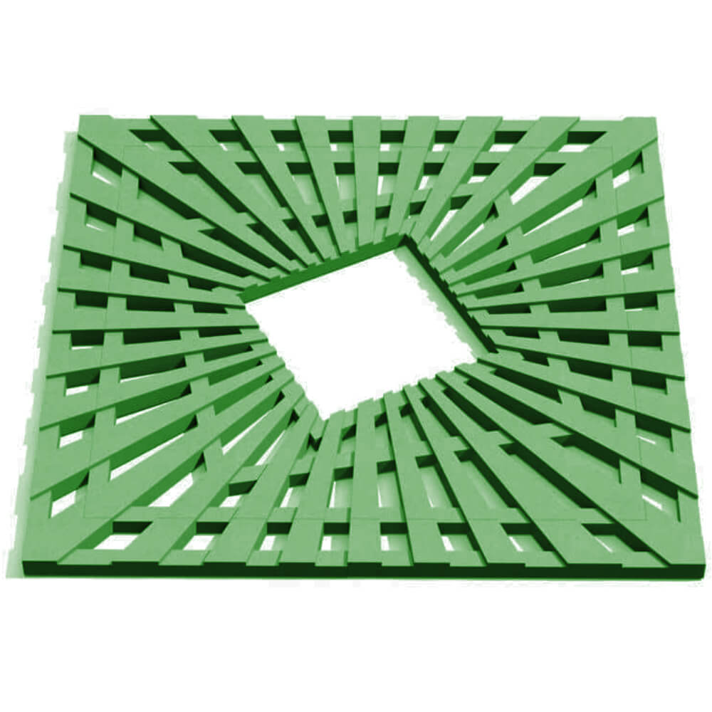 Приствольная решетка для дерева ZKING ATMOSPHERE 1.2х1.2м Зеленая Вельск фото